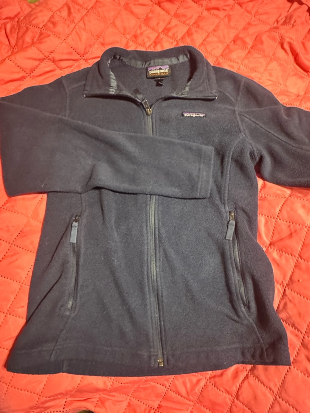 Patagonia Navy Synchilla Fleece Jacket